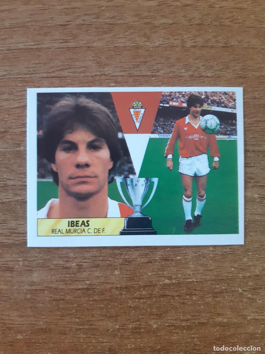 Figurine di Calcio: Ibeas (Murcia) liga 87-88 ESTE.&nbsp; Nunca pegado,&nbsp; NUEVO
