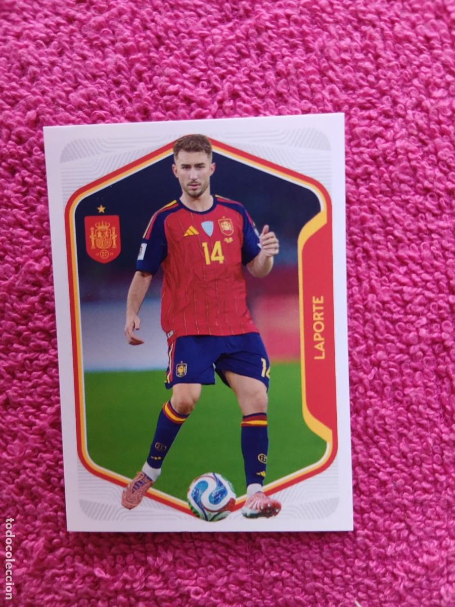 Cromos de f&uacute;tbol: espa&ntilde;a 2026 20 laporte selecci&oacute;n espa&ntilde;ola panini carrefour family mundial de futbol