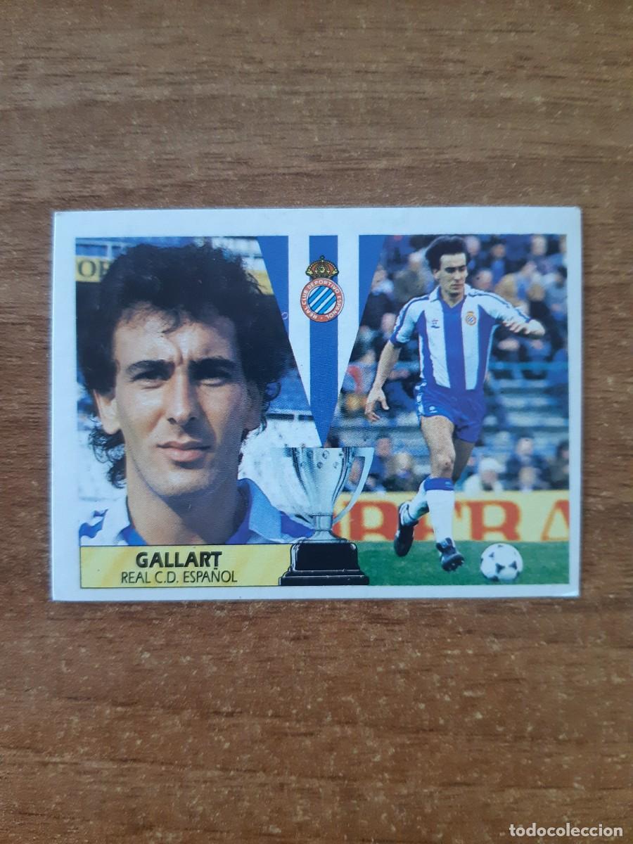 Figurine di Calcio: Gallart (Espa&ntilde;ol) liga 87-88 ESTE. Nunca pegado, sin pegar