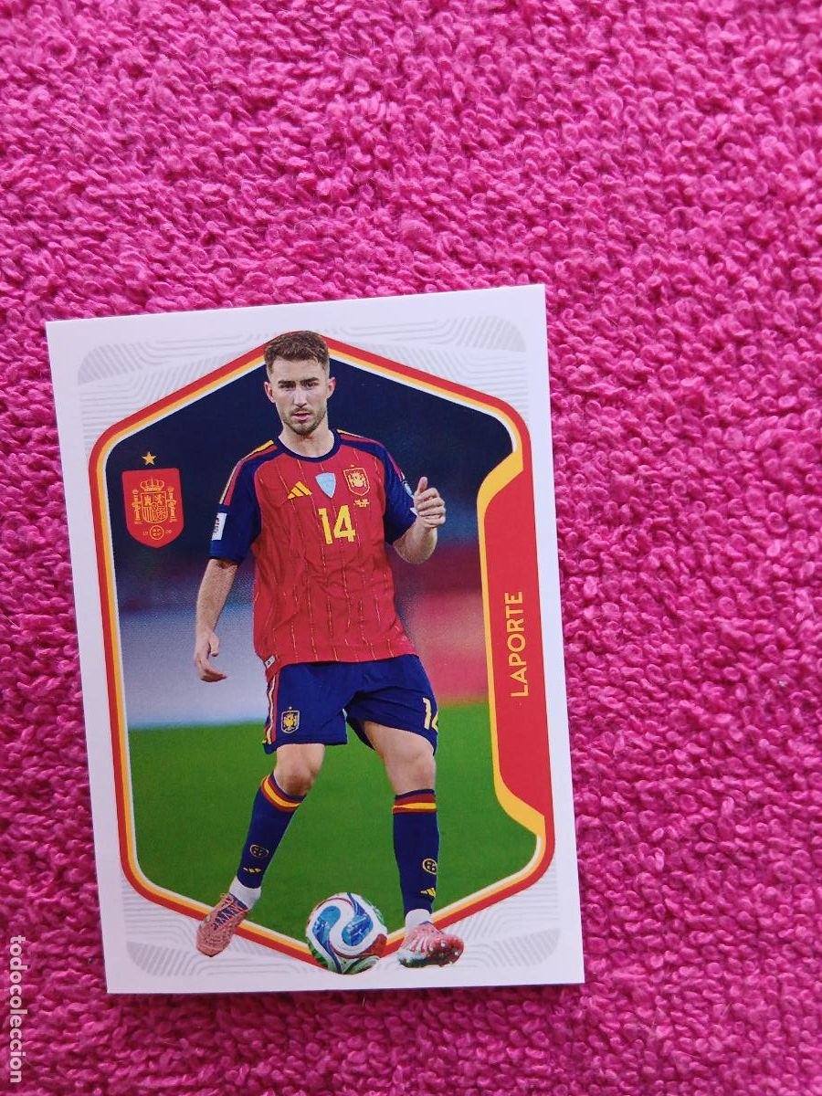 Cromos de f&uacute;tbol: espa&ntilde;a 2026 20 laporte selecci&oacute;n espa&ntilde;ola panini carrefour family mundial de futbol