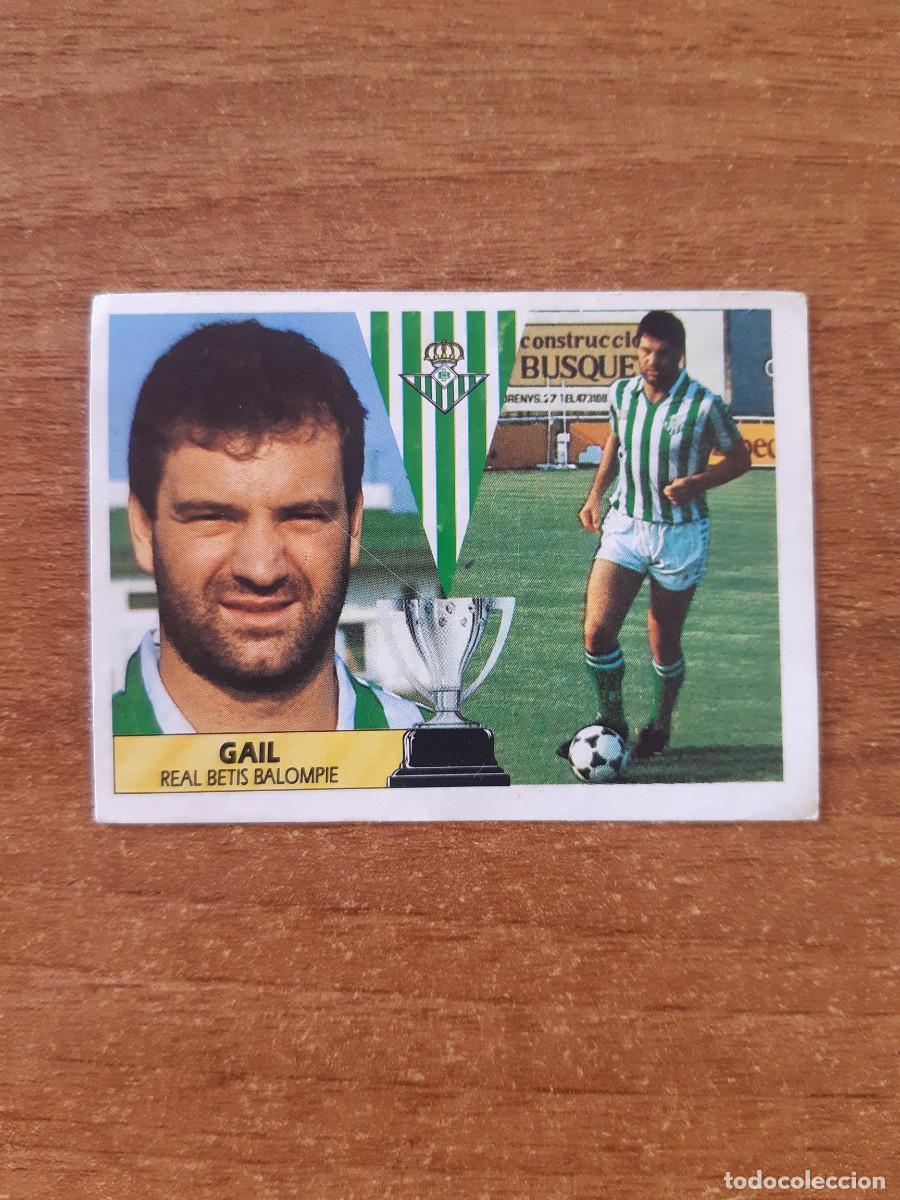 Figurine di Calcio: Gail (Betis) liga 87-88 ESTE. Nunca pegado, NUEVO