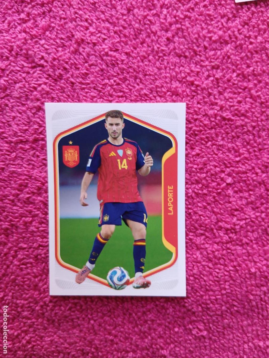 Cromos de f&uacute;tbol: espa&ntilde;a 2026 20 laporte selecci&oacute;n espa&ntilde;ola panini carrefour family mundial de futbol
