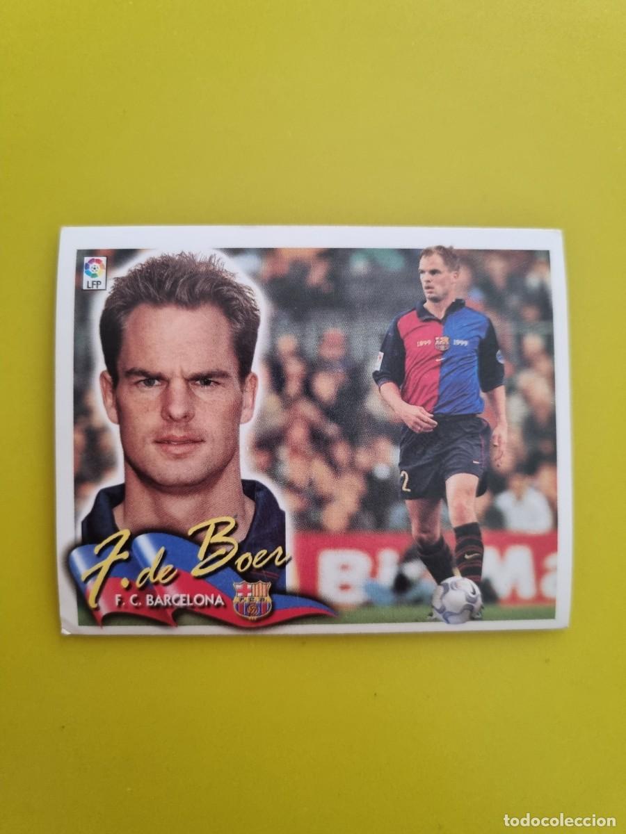 Football Stickers: CROMO LIGA ESTE 00 01 2000 2001 FRANK DE BOER BARCELONA AR826