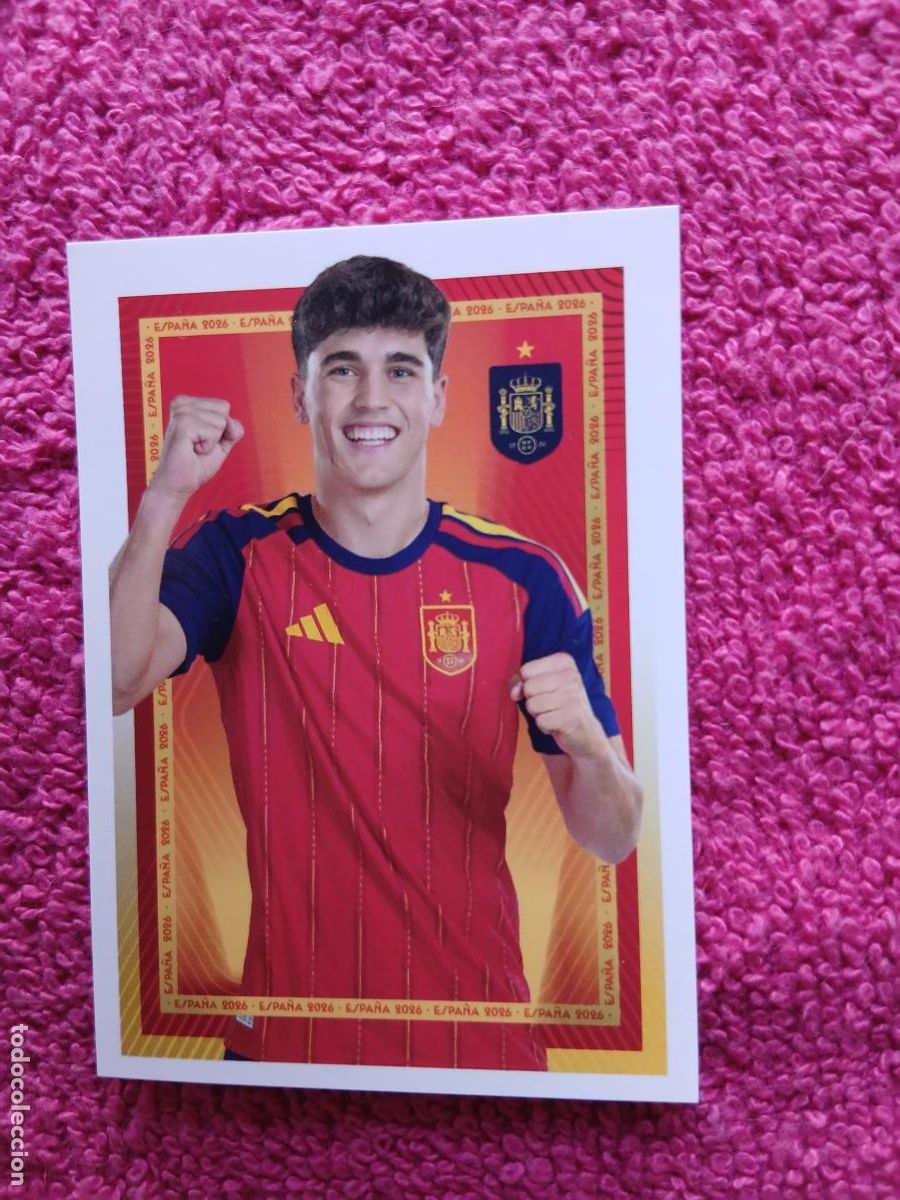 Cromos de f&uacute;tbol: espa&ntilde;a 2026 23 cubars&iacute; selecci&oacute;n espa&ntilde;ola panini carrefour family mundial de futbol