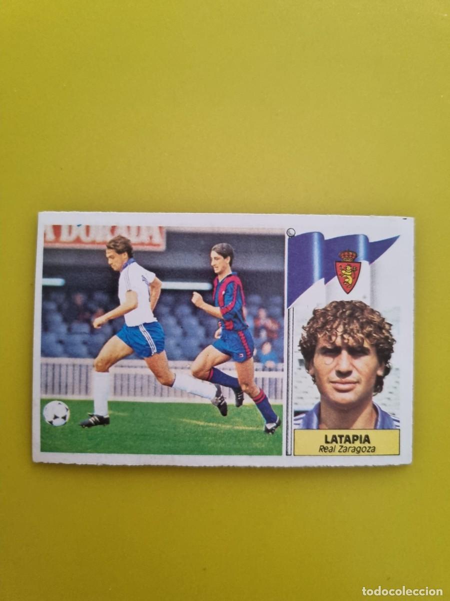 Cromos de f&uacute;tbol: CROMO LIGA ESTE 86 87 1986 1987 LATAPIA REAL ZARAGOZA AR826