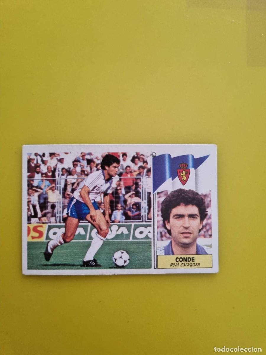 Cromos de f&uacute;tbol: CROMO LIGA ESTE 86 87 1986 1987 CONDE REAL ZARAGOZA AR826