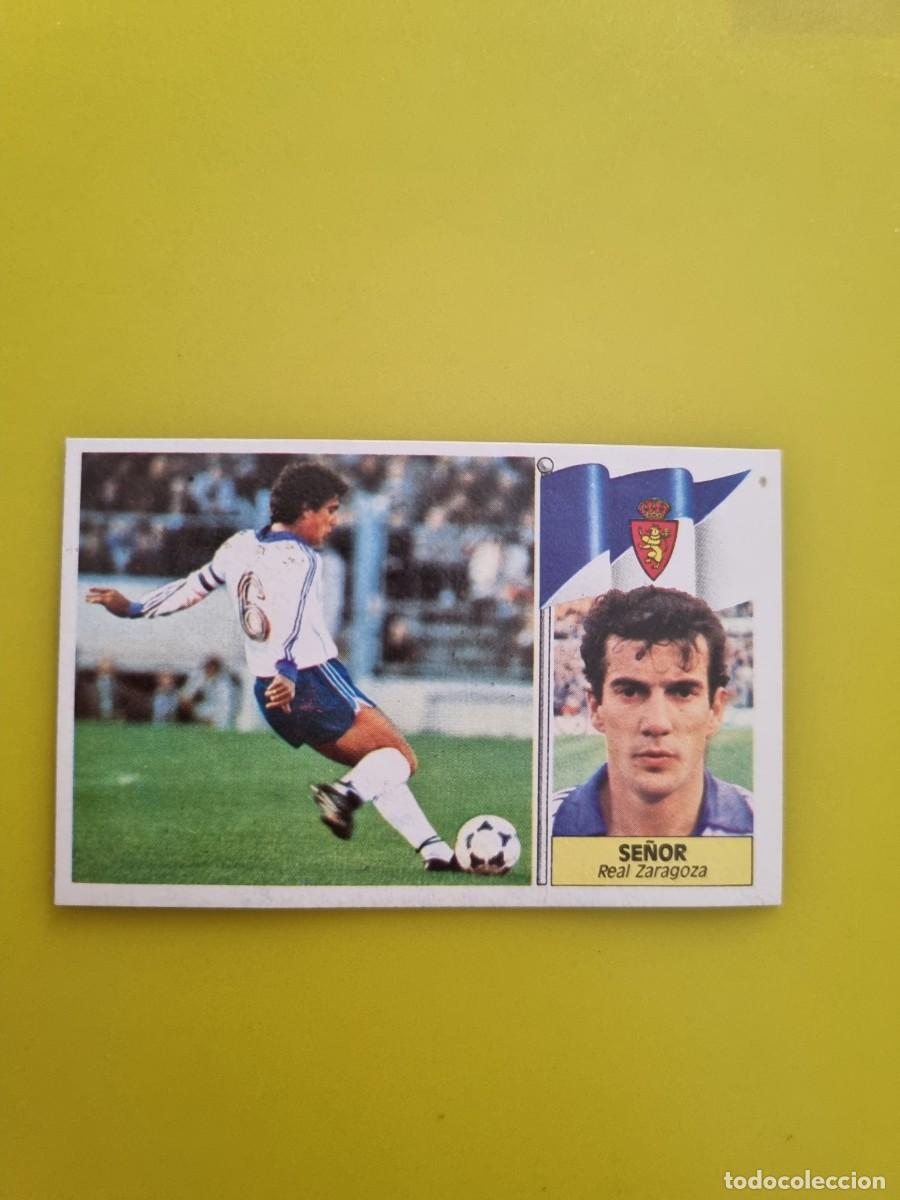 Football Stickers: CROMO LIGA ESTE 86 87 1986 1987 NUNCA PEGADO SIN PEGAR SE&Ntilde;OR REAL ZARAGOZA AR826