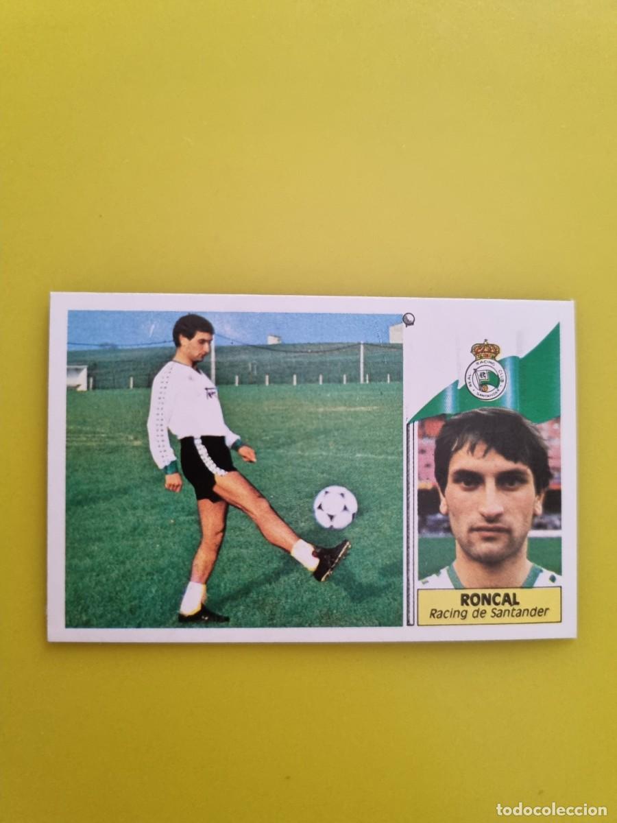 Football Stickers: CROMO LIGA ESTE 86 87 1986 1987 NUNCA PEGADO SIN PEGAR RONCAL RACING DE SANTANDER AR826