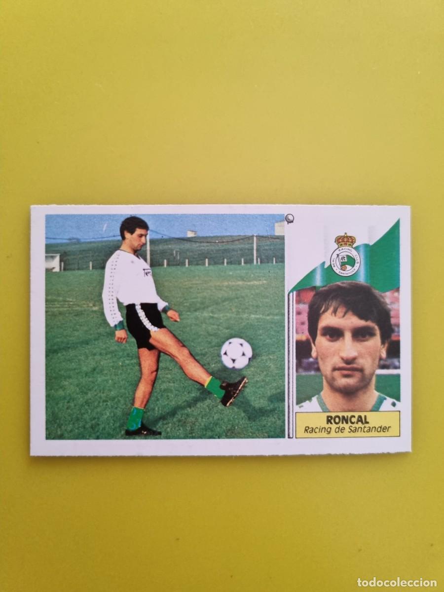 Football Stickers: CROMO LIGA ESTE 86 87 1986 1987 NUNCA PEGADO SIN PEGAR RONCAL RACING DE SANTANDER AR826