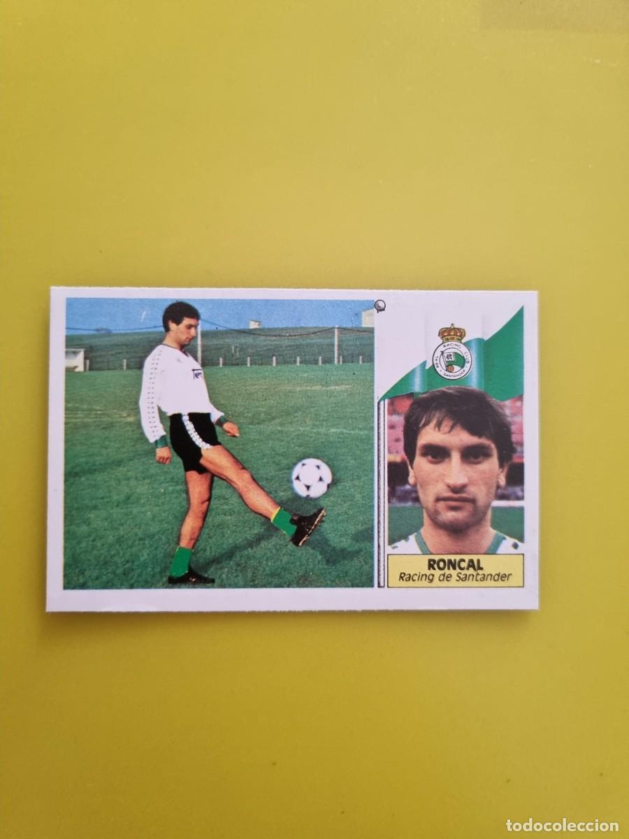Football Stickers: CROMO LIGA ESTE 86 87 1986 1987 NUNCA PEGADO SIN PEGAR RONCAL RACING DE SANTANDER AR826