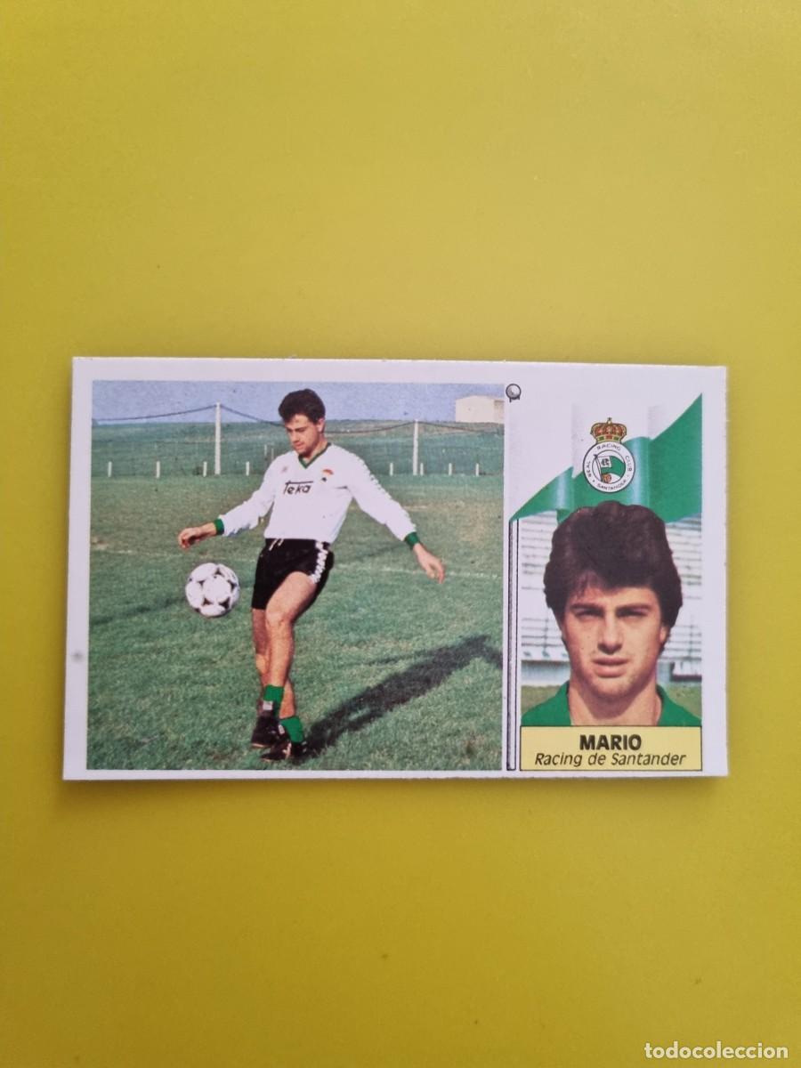 Football Stickers: CROMO LIGA ESTE 86 87 1986 1987 NUNCA PEGADO SIN PEGAR MARIO RACING DE SANTANDER AR826