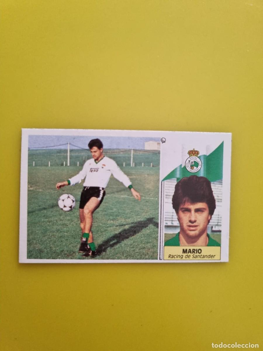 Football Stickers: CROMO LIGA ESTE 86 87 1986 1987 NUNCA PEGADO SIN PEGAR MARIO RACING DE SANTANDER AR826