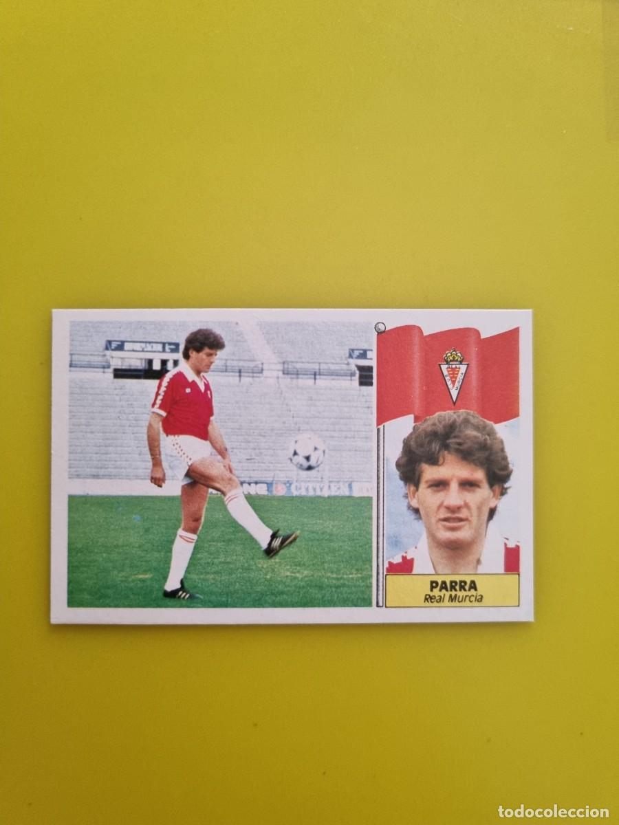 Football Stickers: CROMO LIGA ESTE 86 87 1986 1987 NUNCA PEGADO SIN PEGAR PARRA REAL MURCIA N&ordm;1 FICHAJES AR826