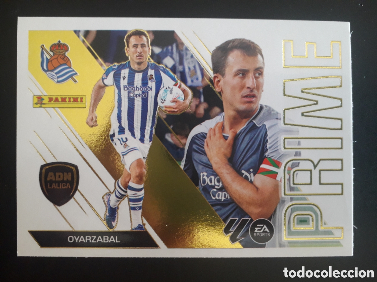Football Stickers: OYARZABAL REAL SOCIEDAD N&deg; 11 ED ESTE 2026 2027 26 27 ADN LALIGA PRIME, SIN PEGAR PEDIDO M&Iacute;NIMO 3&euro;.