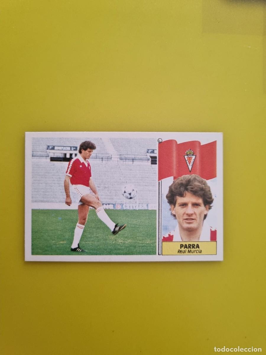 Football Stickers: CROMO LIGA ESTE 86 87 1986 1987 NUNCA PEGADO SIN PEGAR PARRA REAL MURCIA N&ordm;1 ULTIMOS FICHAJES AR826