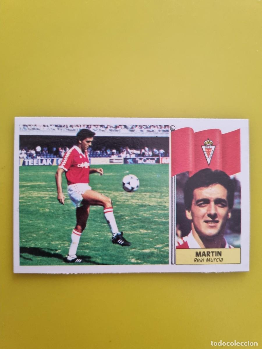 Football Stickers: CROMO LIGA ESTE 86 87 1986 1987 NUNCA PEGADO SIN PEGAR MARTIN REAL MURCIA AR826