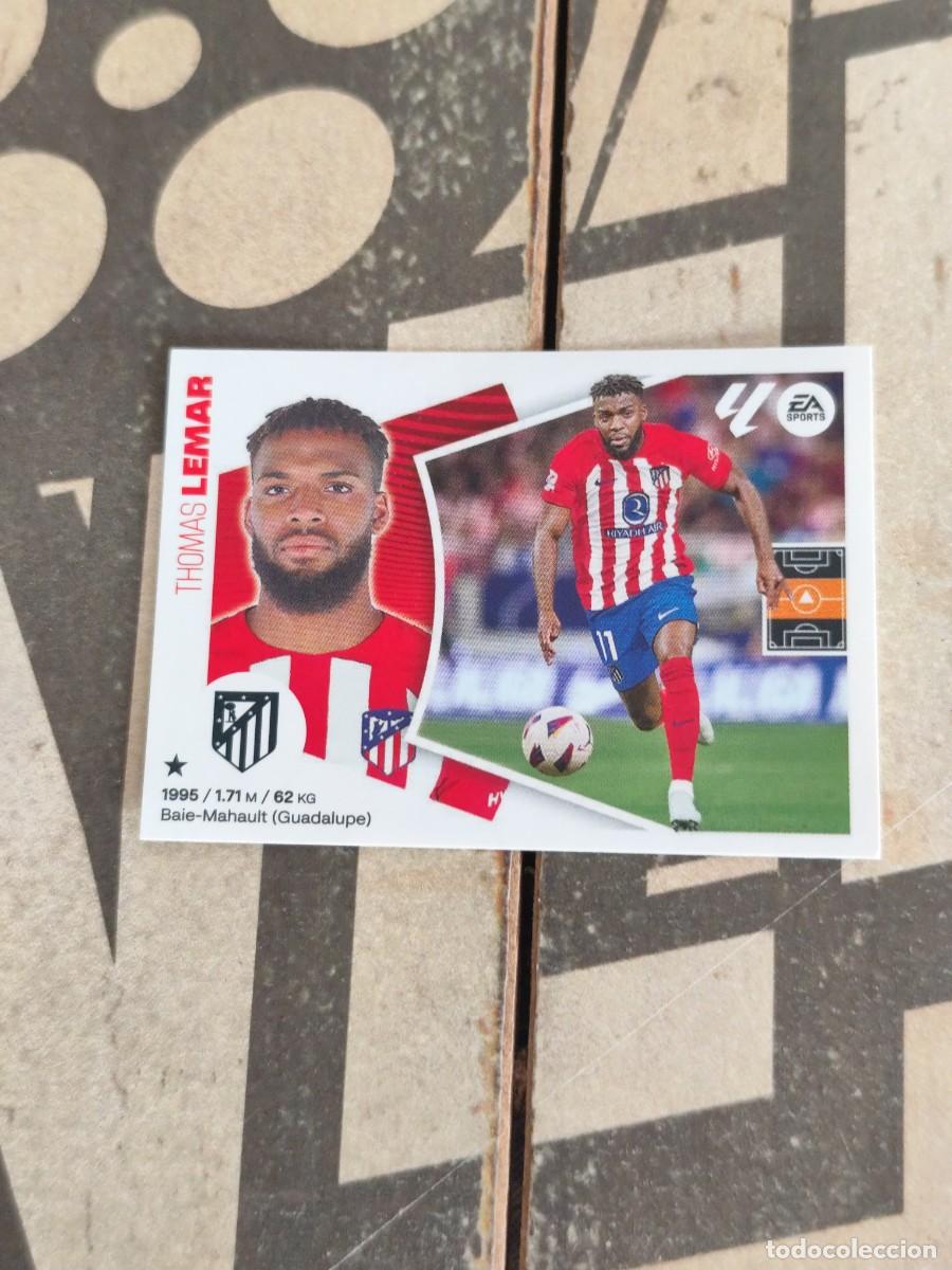 Cromos de f&uacute;tbol: Lemar N&deg; 15 Atletico de Madrid Liga Este 24/25 sin pegar