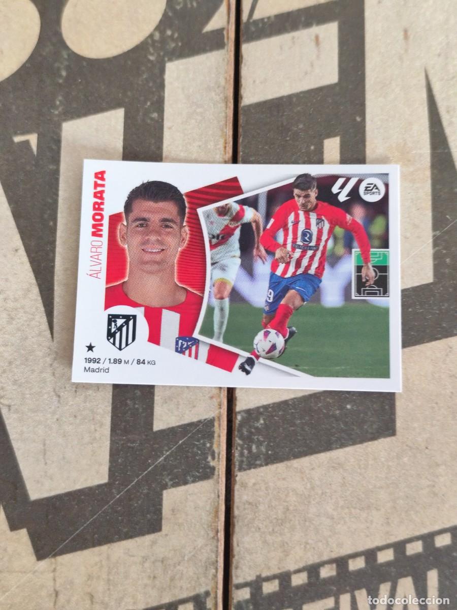 Cromos de Futebol: Morata N&deg; 19 Atletico de Madrid Liga Este 24/25 sin pegar