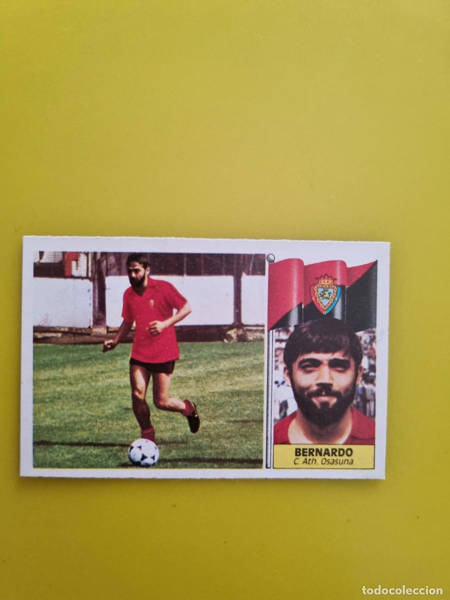 Fu&szlig;ball-Sticker: CROMO LIGA ESTE 86 87 1986 1987 NUNCA PEGADO SIN PEGAR BERNARDO OSASUNA N&ordm;10 FICHAJES AR826