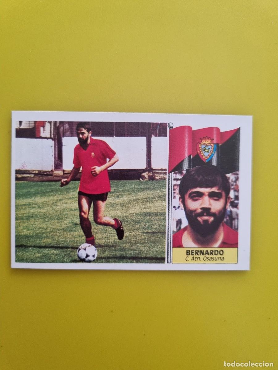 Cromos de f&uacute;tbol: CROMO LIGA ESTE 86 87 1986 1987 BERNARDO OSASUNA N&ordm;10 ULTIMOS FICHAJES AR826