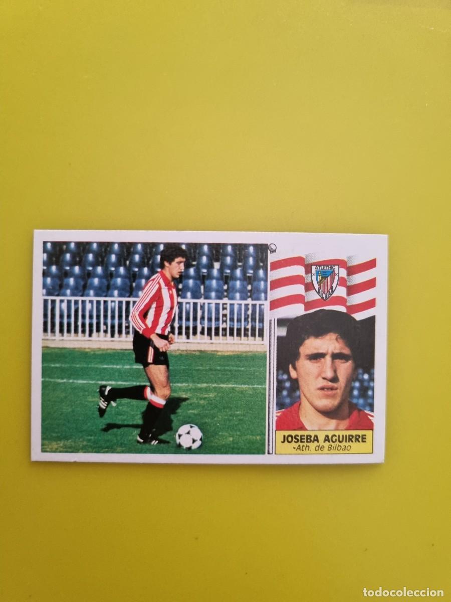 Cromos de f&uacute;tbol: CROMO LIGA ESTE 86 87 1986 1987 JOSEBA AGUIRRE ATH BILBAO N&ordm;5 ULTIMOS FICHAJES AR826
