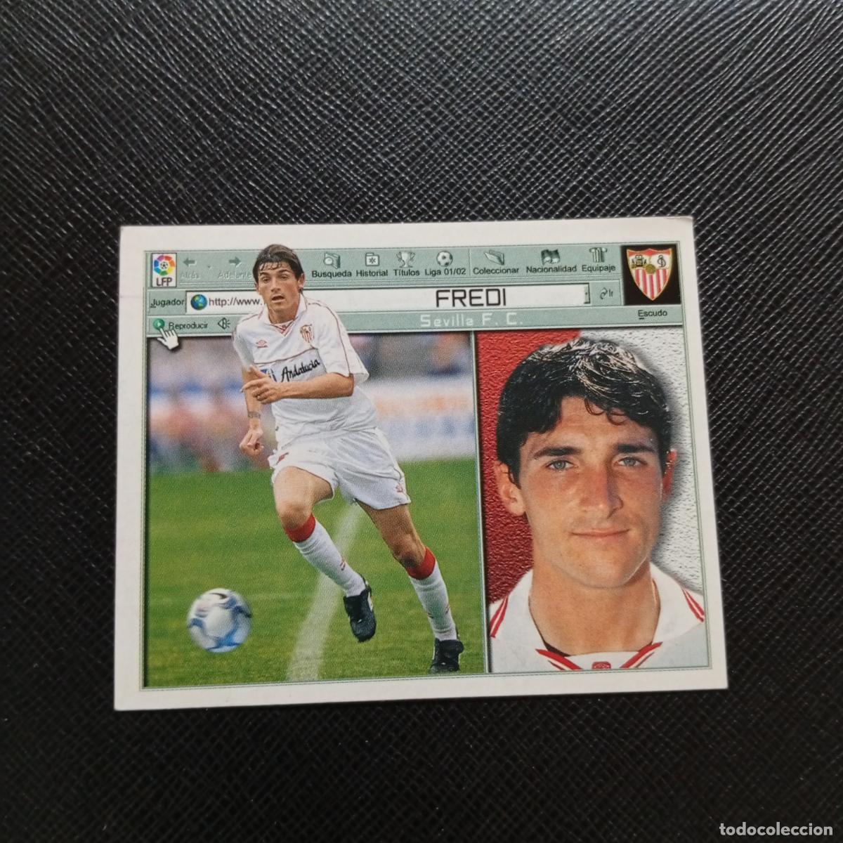 Cromos de f&uacute;tbol: FREDI SEVILLA ESTE 2001 2002 CROMO FUTBOL 01 02 LIGA - SIN PEGAR - A67 PG163