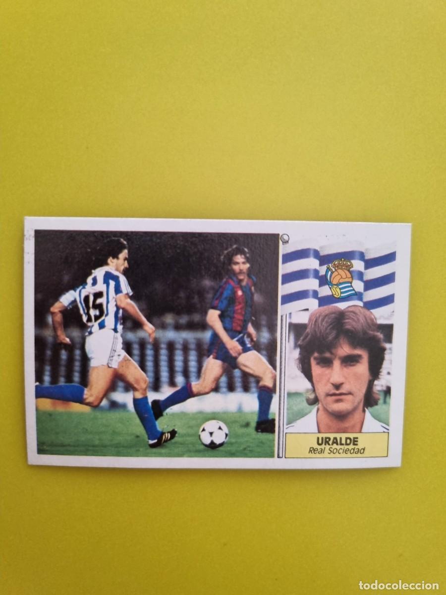 Cromos de f&uacute;tbol: CROMO LIGA ESTE 86 87 1986 1987 URALDE REAL SOCIEDAD AR826