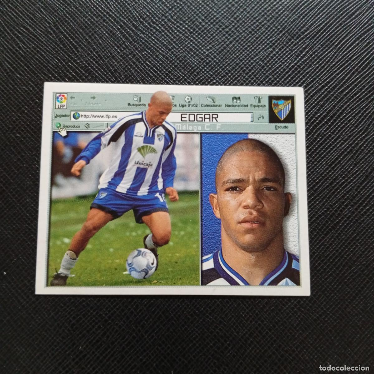 Cromos de f&uacute;tbol: EDGAR MALAGA ESTE 2001 2002 CROMO FUTBOL 01 02 LIGA - SIN PEGAR - A67 PG208