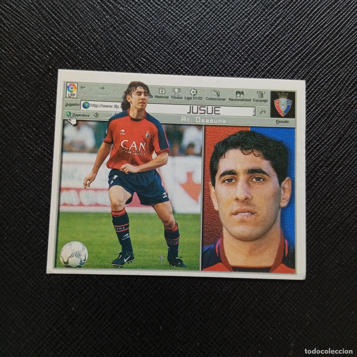 Cromos de f&uacute;tbol: JUSUE OSASUNA ESTE 2001 2002 CROMO FUTBOL 01 02 LIGA - SIN PEGAR - A67 PG208