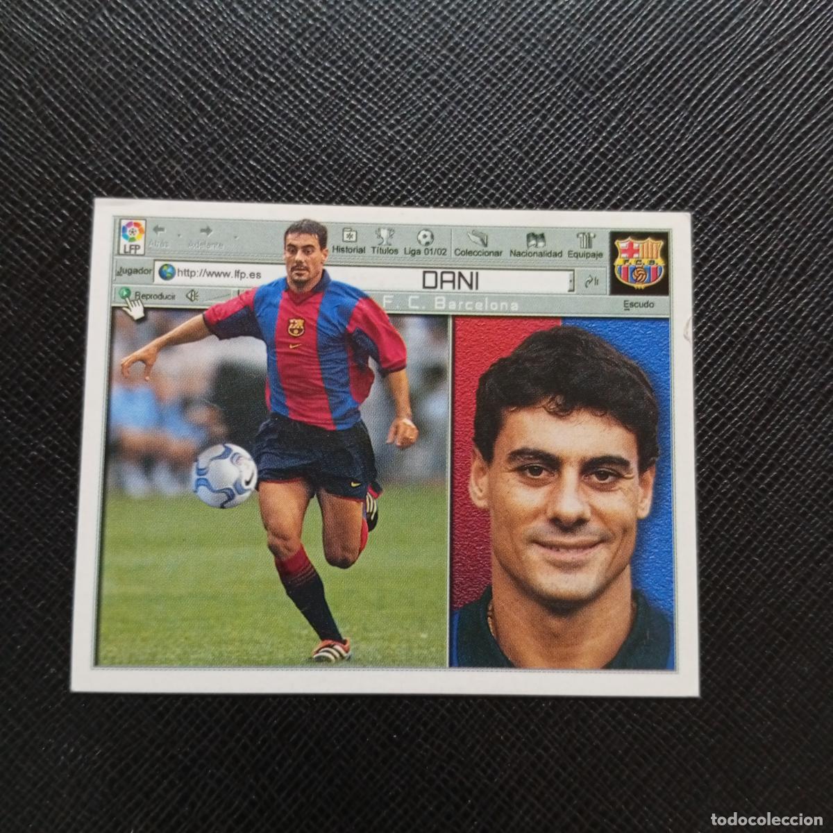 Cromos de f&uacute;tbol: DANI BARCELONA ESTE 2001 2002 CROMO FUTBOL 01 02 LIGA - SIN PEGAR - A67 PG226