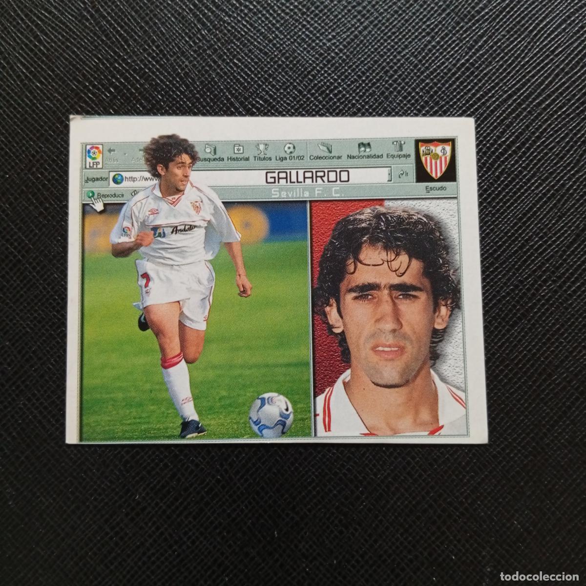 Cromos de f&uacute;tbol: GALLARDO SEVILLA ESTE 2001 2002 CROMO FUTBOL 01 02 LIGA - SIN PEGAR - A67 PG226