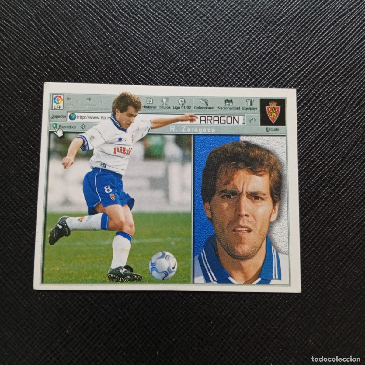 Fu&szlig;ball-Sticker: ARAGON ZARAGOZA ESTE 2001 2002 CROMO FUTBOL 01 02 LIGA - SIN PEGAR - A67 PG235