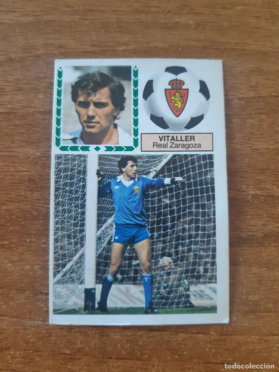Football Stickers: Vitaller (Zaragoza) Liga 83-84 ESTE. Nunca pegado, sin pegar