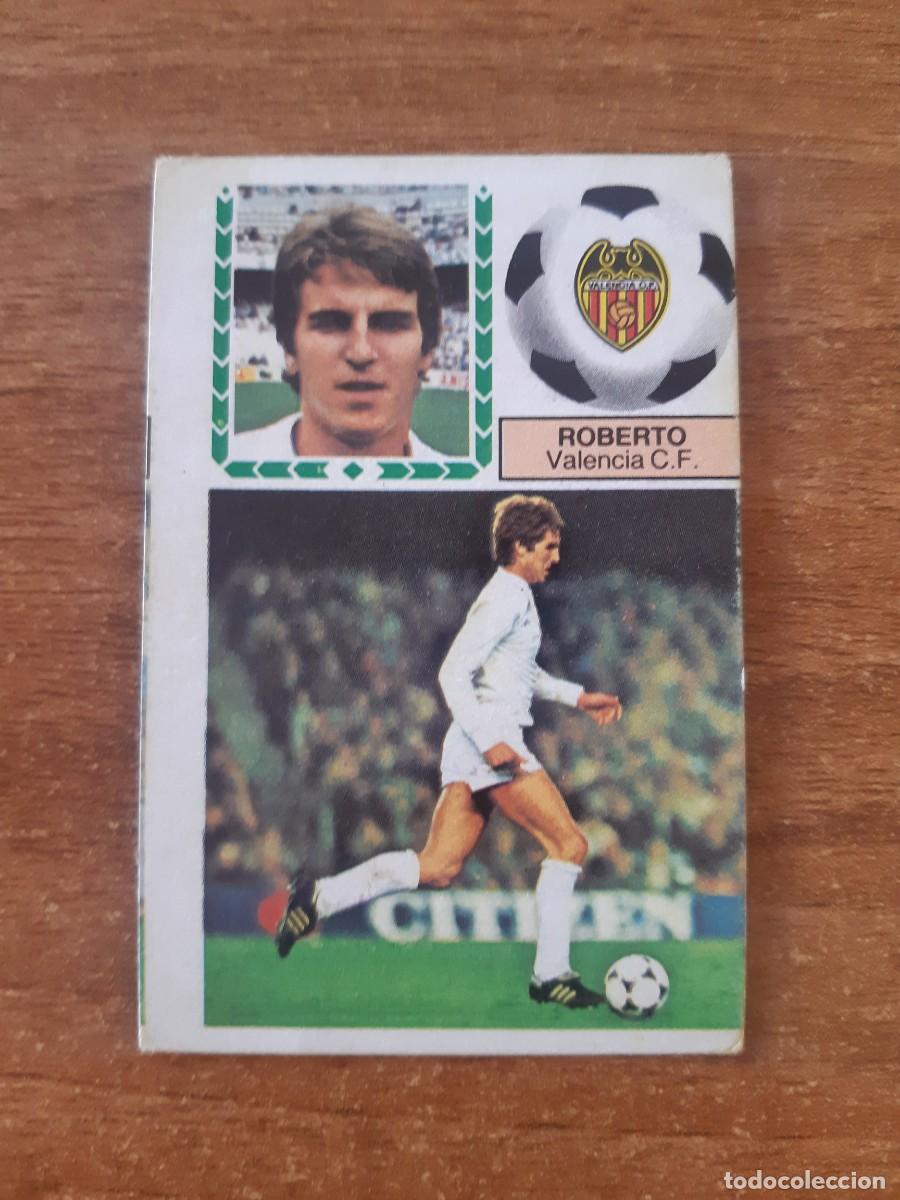 Football Stickers: Roberto (Valencia) Liga 83-84 ESTE. Nunca pegado, sin pegar