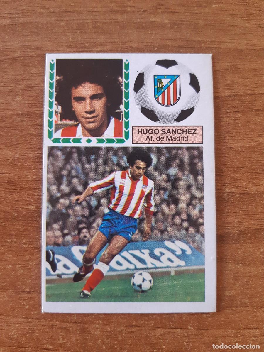 Cromos de Futebol: Hugo S&aacute;nchez (Atl&eacute;tico Madrid) Liga 83-84 ESTE. Nunca pegado, sin pegar