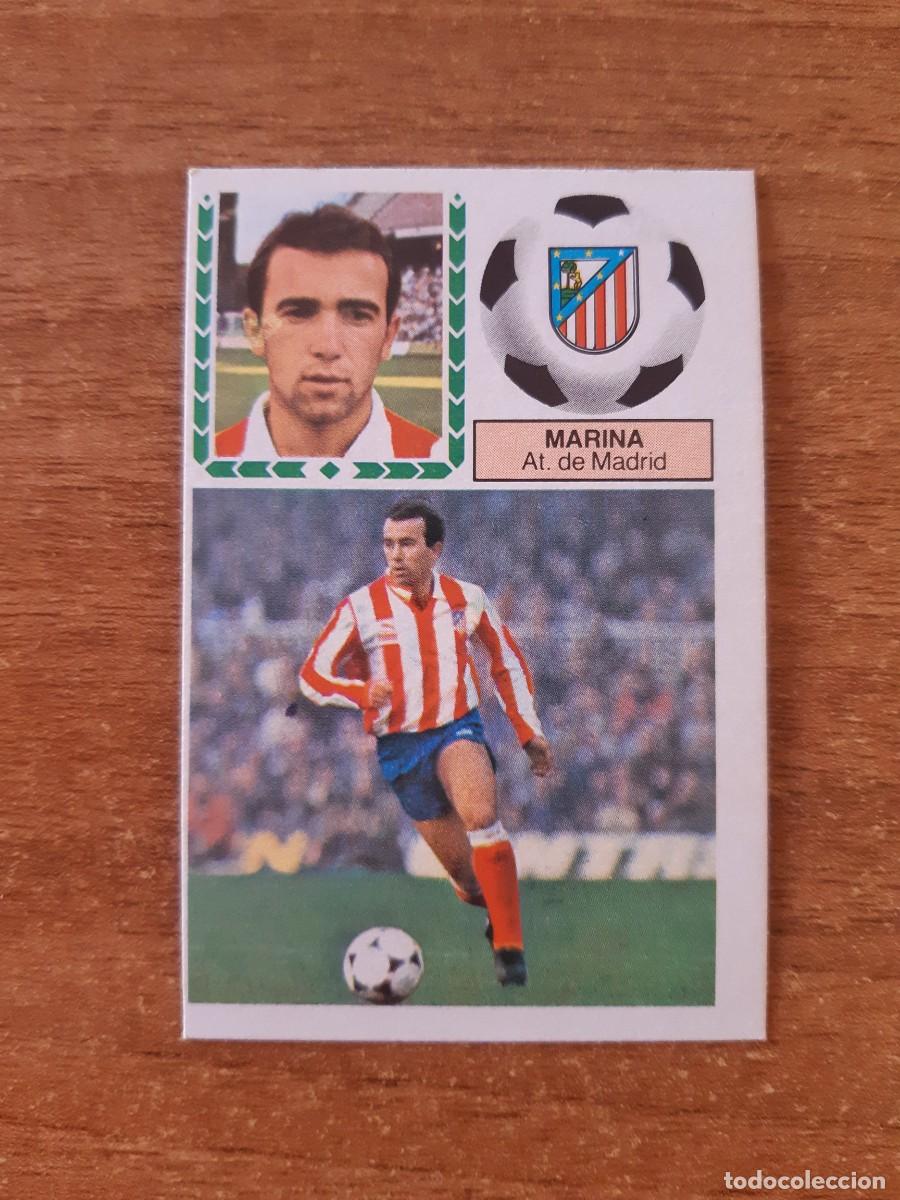 Cromos de Futebol: Marina (Atl&eacute;tico Madrid) Liga 83-84 ESTE. Nunca pegado, sin pegar