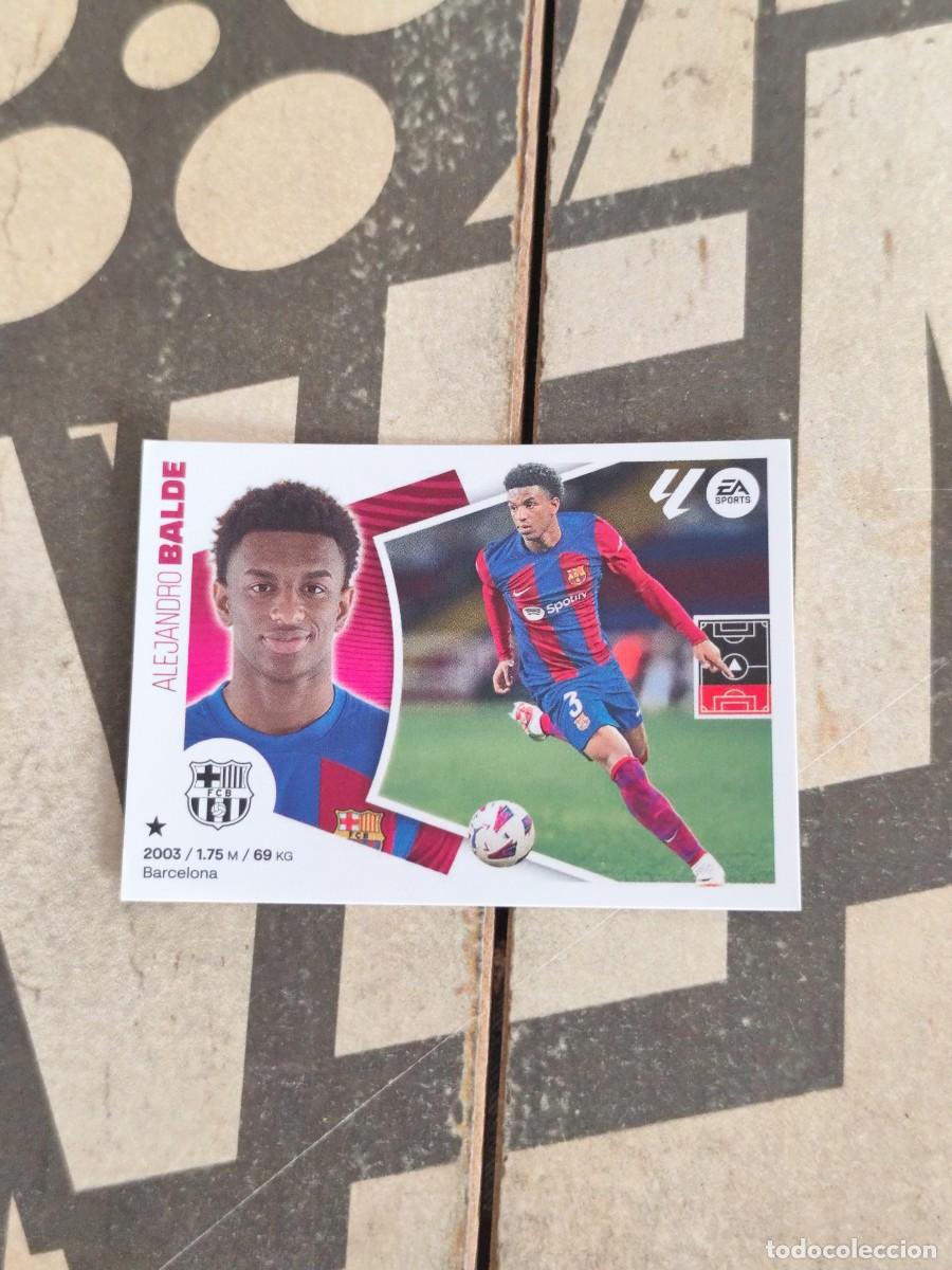 Fu&szlig;ball-Sticker: Balde N&deg; 10 Barcelona Liga Este 24/25 sin pegar