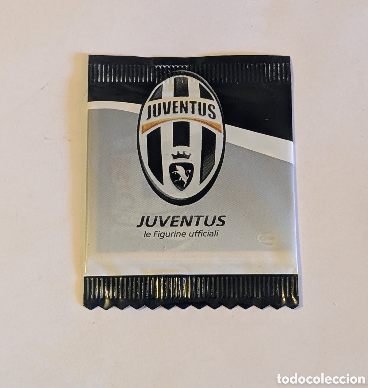 Cromos de f&uacute;tbol: Sobre cromos de f&uacute;tbol sin abrir Juventus