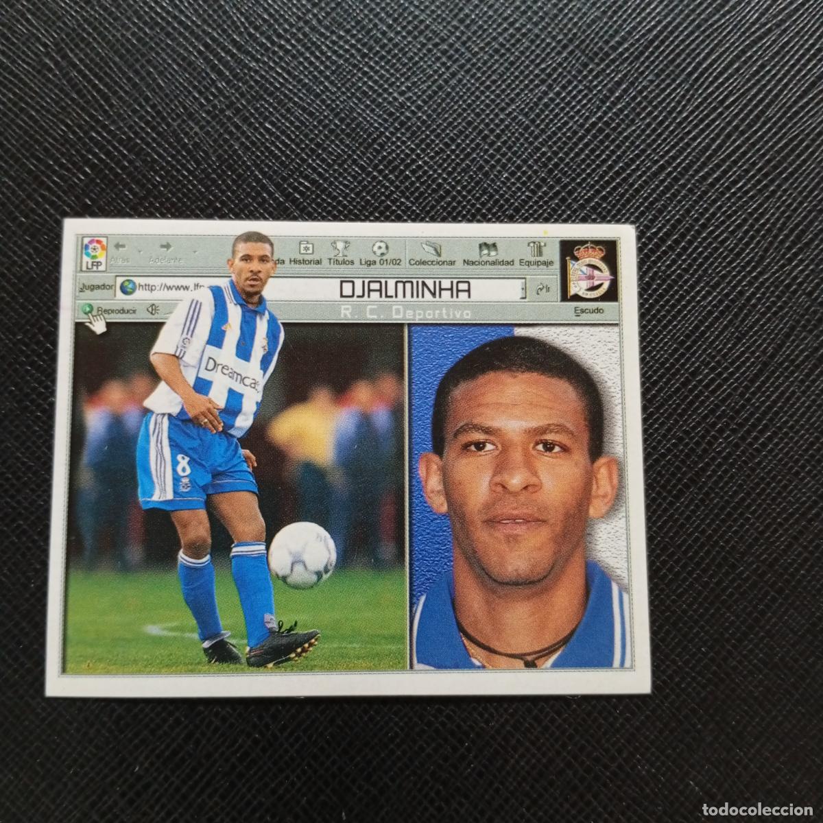 Cromos de f&uacute;tbol: DJALMINHA DEPORTIVO ESTE 2001 2002 CROMO FUTBOL 01 02 LIGA - SIN PEGAR - A67 PG262