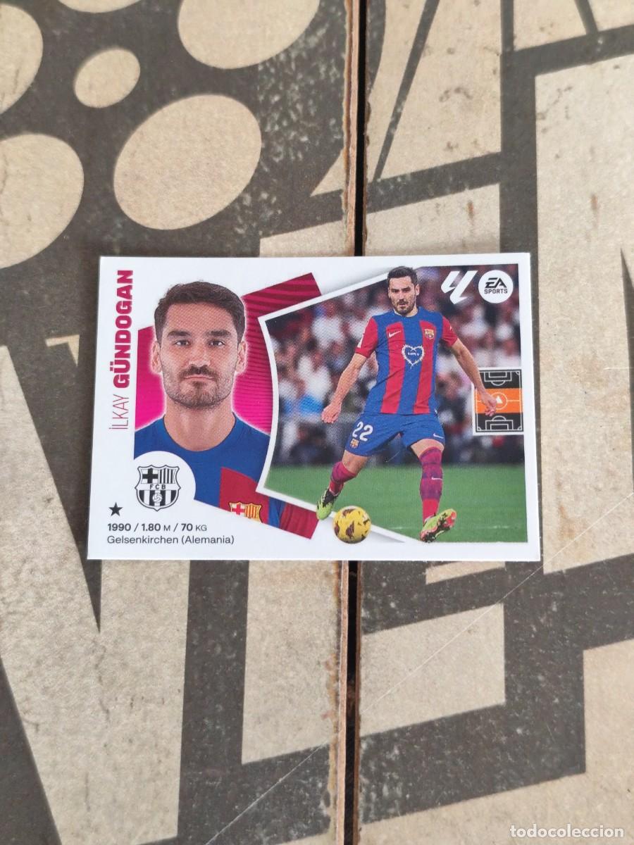 Cromos de f&uacute;tbol: Gundogan N&deg; 11 Barcelona Liga Este 24/25 sin pegar