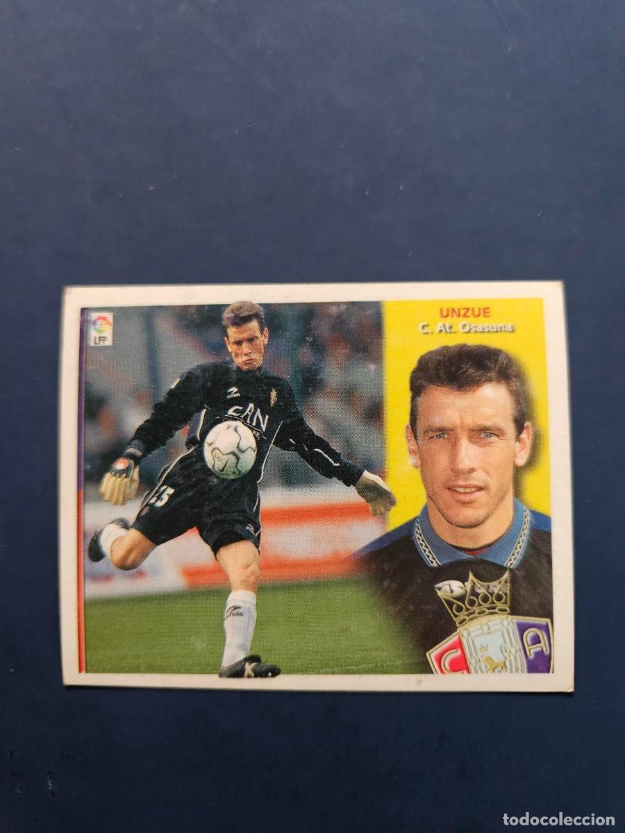 Cromos de f&uacute;tbol: UNZUE OSASUNA LIGA ESTE 02 03 2002 2003 SIN PEGAR NUNCA PEGADO