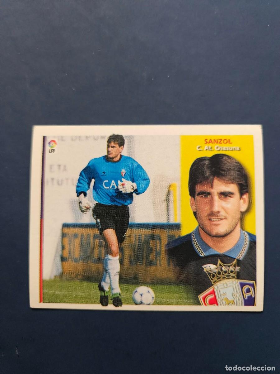 Cromos de f&uacute;tbol: SANZOL OSASUNA LIGA ESTE 02 03 2002 2003 SIN PEGAR NUNCA PEGADO