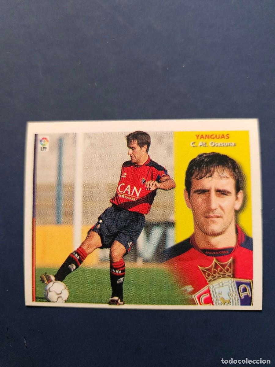 Cromos de f&uacute;tbol: YANGUAS OSASUNA LIGA ESTE 02 03 2002 2003 SIN PEGAR NUNCA PEGADO