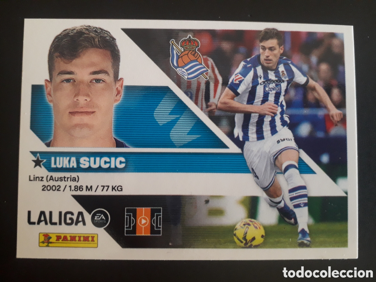 Cromos de Futebol: SUSIC, REAL SOCIEDAD N&deg; 15 ED ESTE 2026 2027 26 27 SIN PEGAR PEDIDO M&Iacute;NIMO 3&euro;