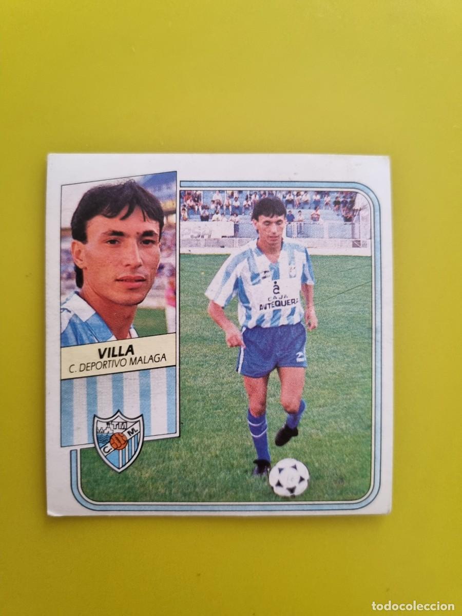 Cromos de Futebol: CROMO LIGA ESTE 89 90 1989 1990 NUNCA PEGADA SIN PEGAR VILLA CD MALAGA FICHAJES N&ordm; 23 AR826