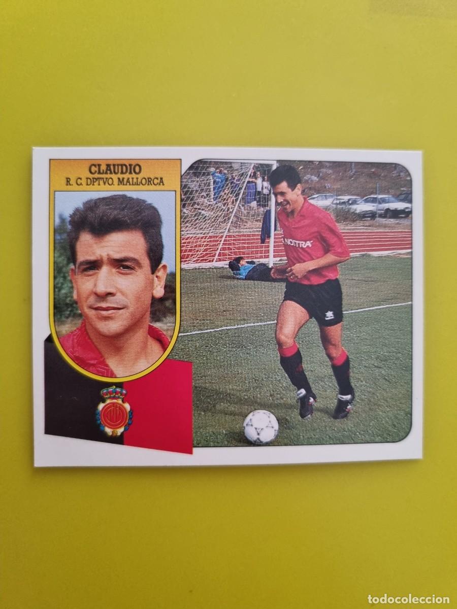 Fu&szlig;ball-Sticker: CROMO LIGA ESTE 91 92 1991 1992 NUNCA PEGADA SIN PEGAR CLAUDIO MALLORCA AR826
