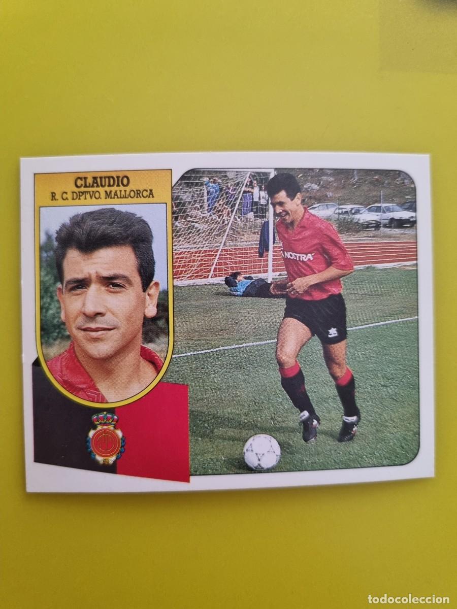 Fu&szlig;ball-Sticker: CROMO LIGA ESTE 91 92 1991 1992 NUNCA PEGADA SIN PEGAR CLAUDIO MALLORCA AR826