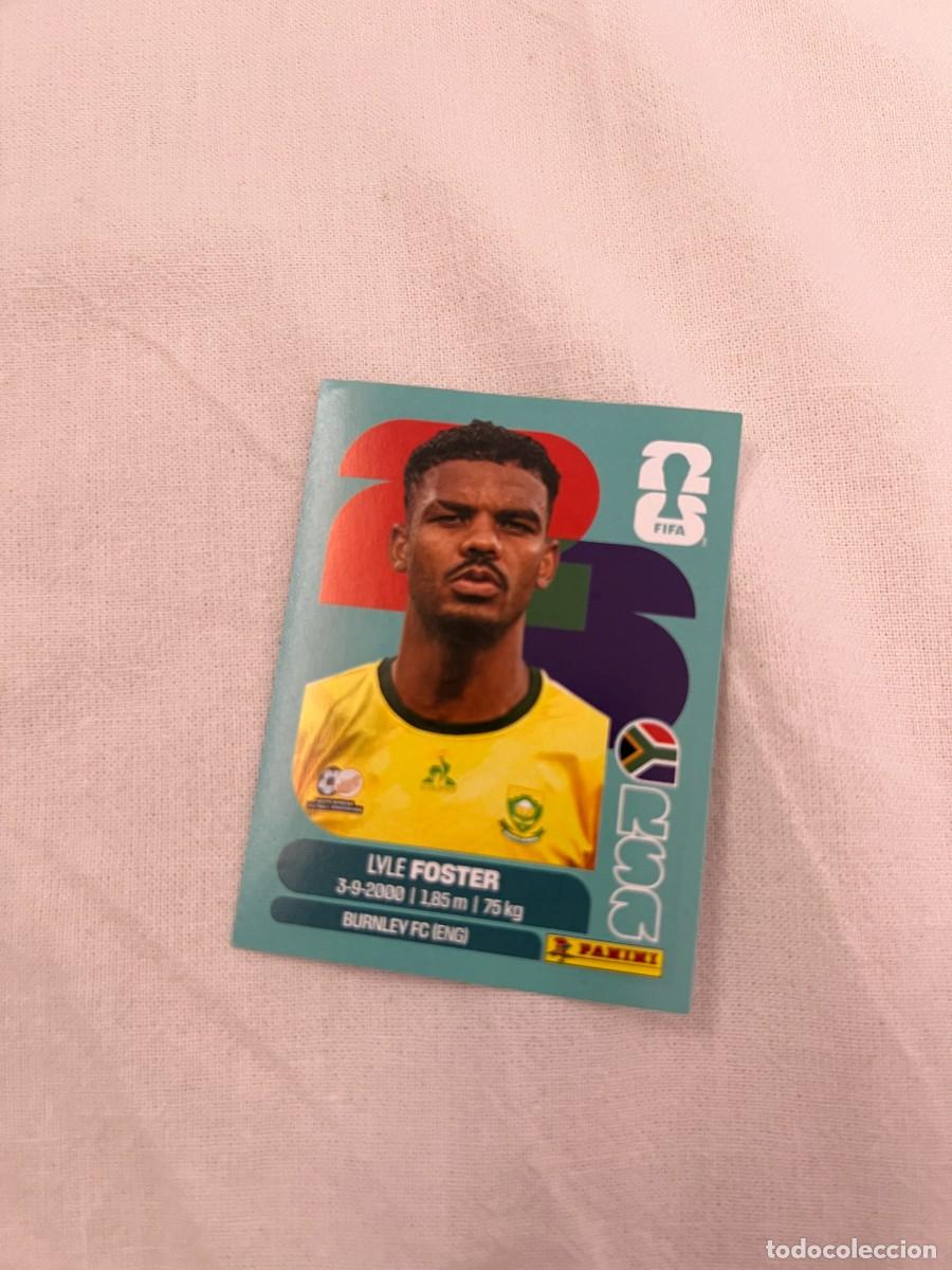 Figurine di Calcio: 17 LYLE FOSTER SUDAFRICA MUNDIAL 26 2026 FIFA WORLD CUP PANINI