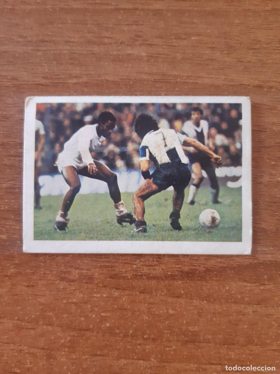 Figurine di Calcio: N&deg;31 Cunningham (Real Madrid) Futbolistas en acci&oacute;n Liga 80-81 ESTE. Nunca pegado, sin pegar