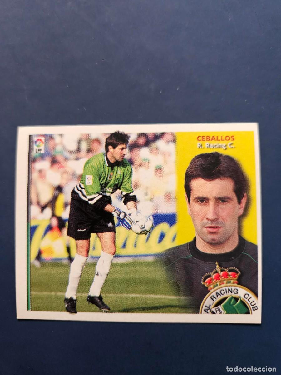 Figurine di Calcio: CEBALLOS RACING SANTANDER LIGA ESTE 02 03 2002 2003 SIN PEGAR NUNCA PEGADO